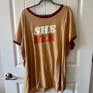 Torrid - Classic Fit She/Her Tee